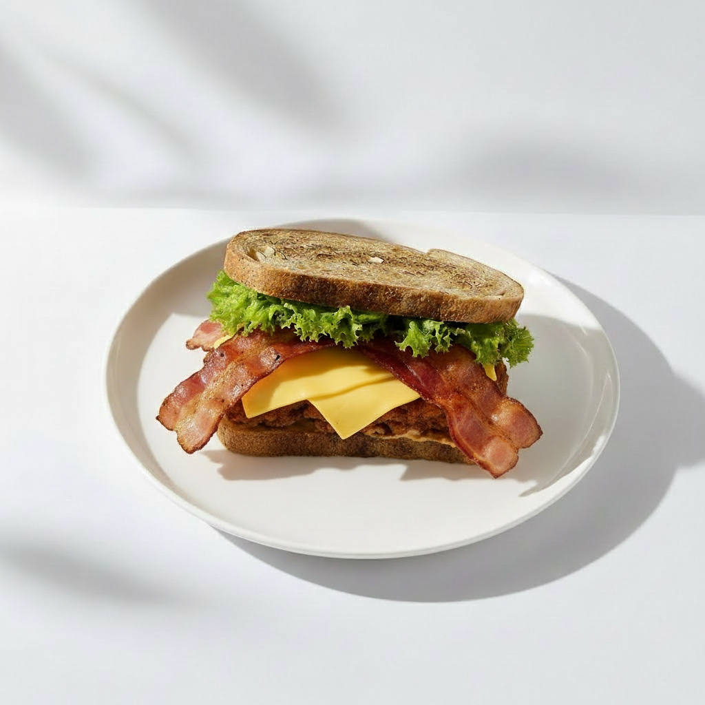 Big Bacon Morning Sourdough Meal, breakfast in KL | 吉隆坡早餐 培根酸种面包餐